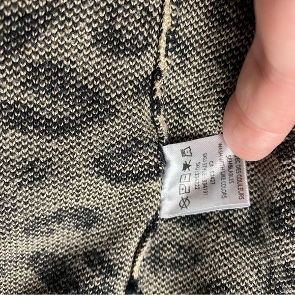 Lily Morgan Women’s Size L Leopard Animal Print Sweater Flowy Relaxed Light - Picture 5 of 7